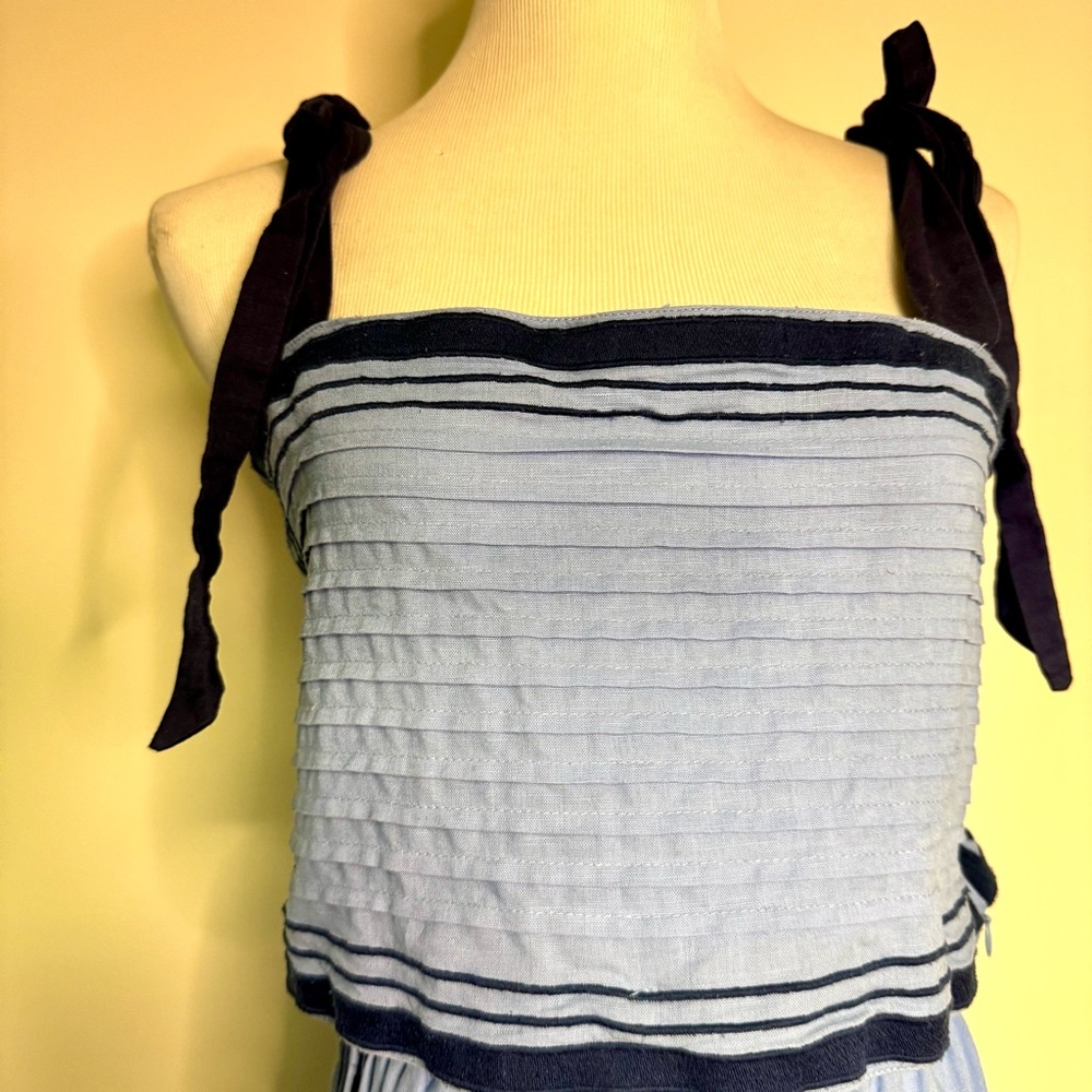 Pant Store Blue Sleeveless shirt and pant set - Picture 3 of 11